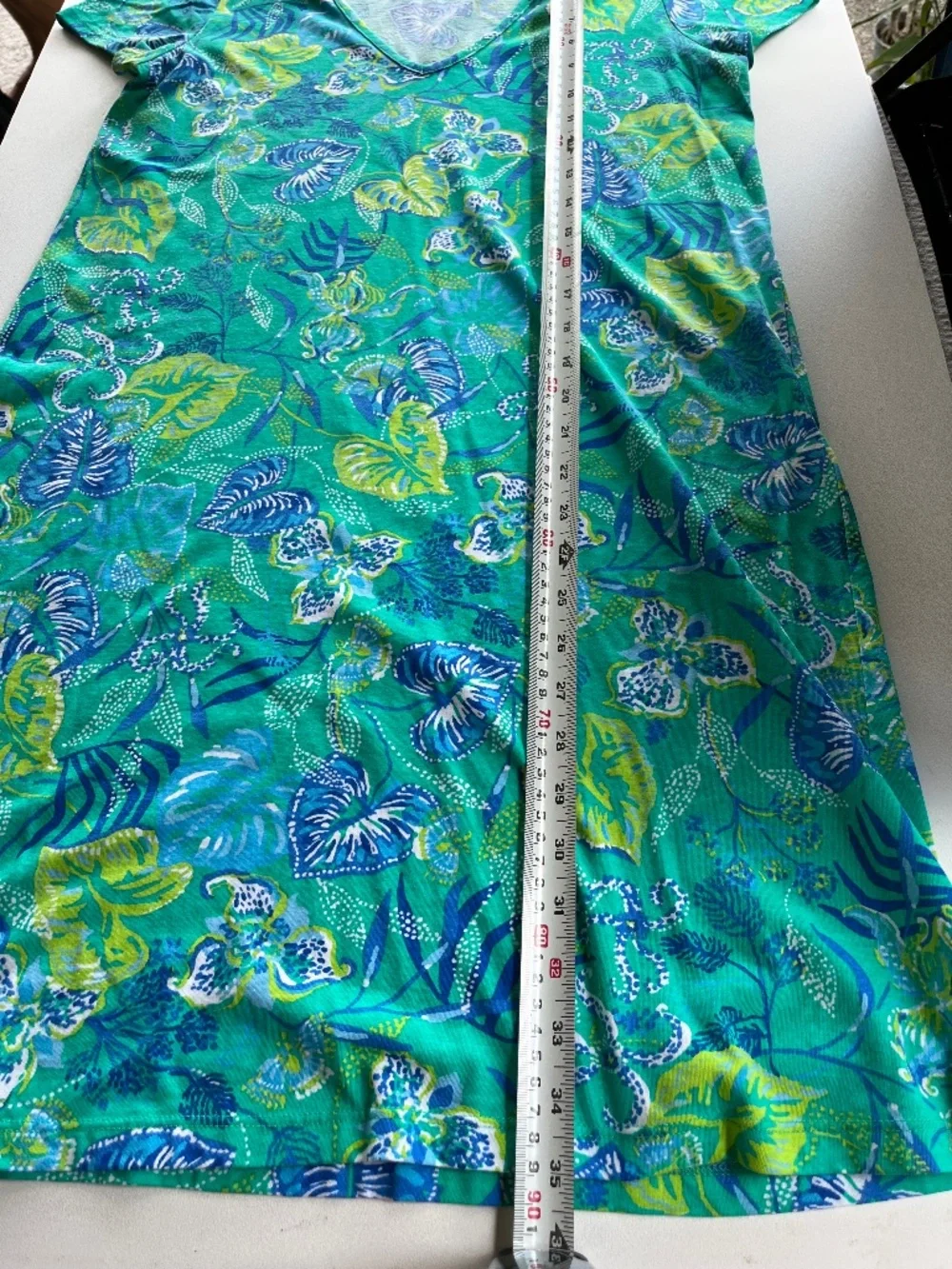Lilly Pulitzer Etta Floral Pima Cotton Dress size Small